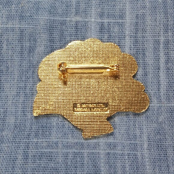 1980s Vintage Alaskan Dancing Woman Barbara Lavallee Pin - Picture 3 of 4